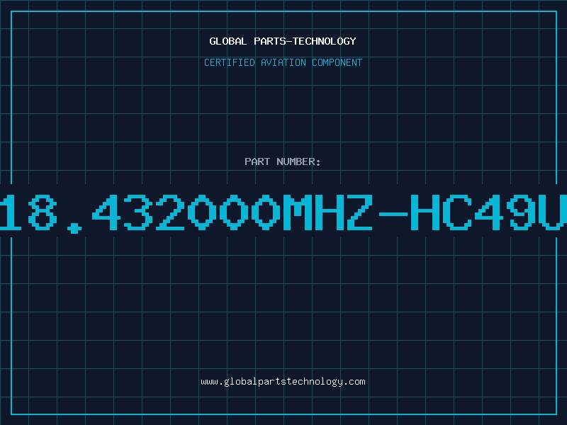 Aviation Part 18.432000MHZ-HC49U