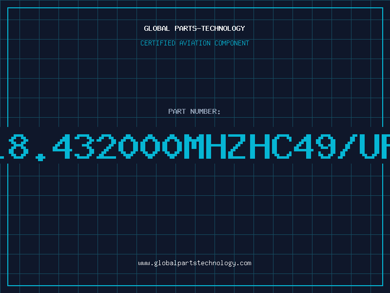 Aviation Part 18.432000MHZHC49/UP