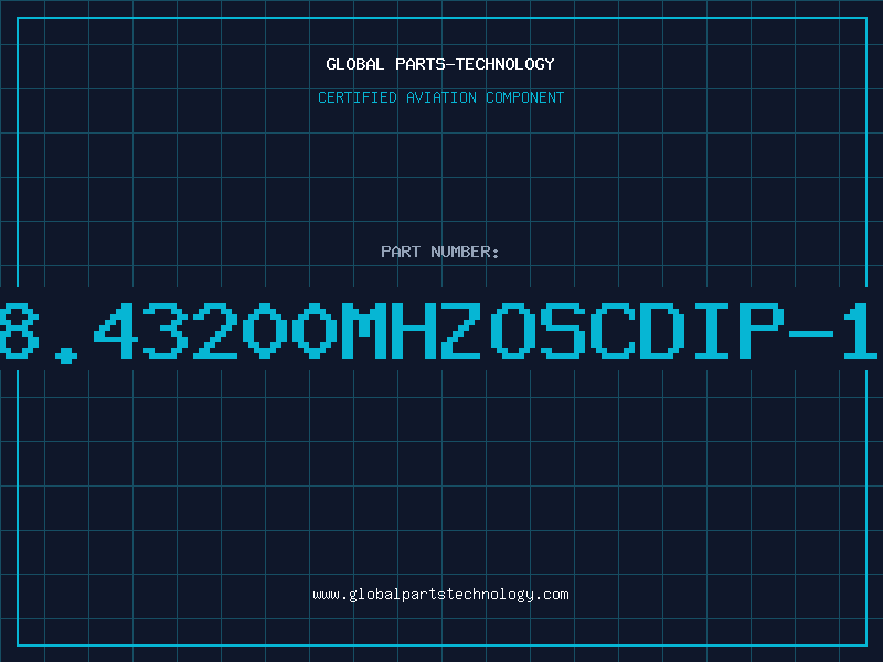 Aviation Part 18.43200MHZOSCDIP-14