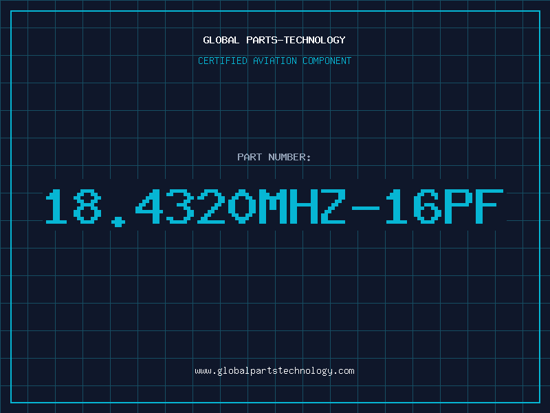 Aviation Part 18.4320MHZ-16PF