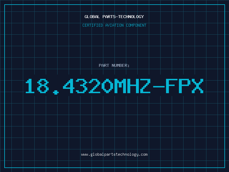 Aviation Part 18.4320MHZ-FPX