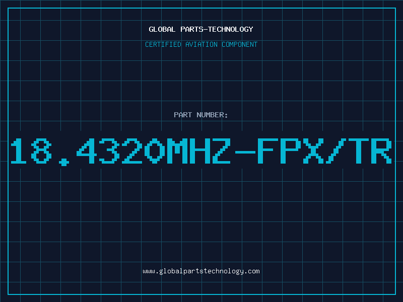 Aviation Part 18.4320MHZ-FPX/TR