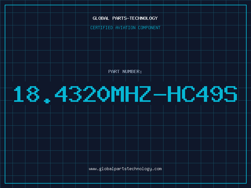 Aviation Part 18.4320MHZ-HC49S
