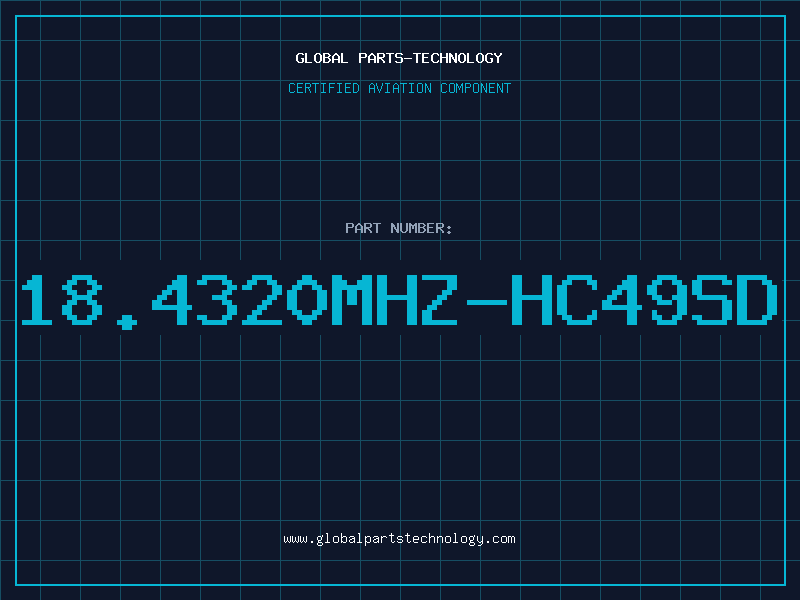 Aviation Part 18.4320MHZ-HC49SD