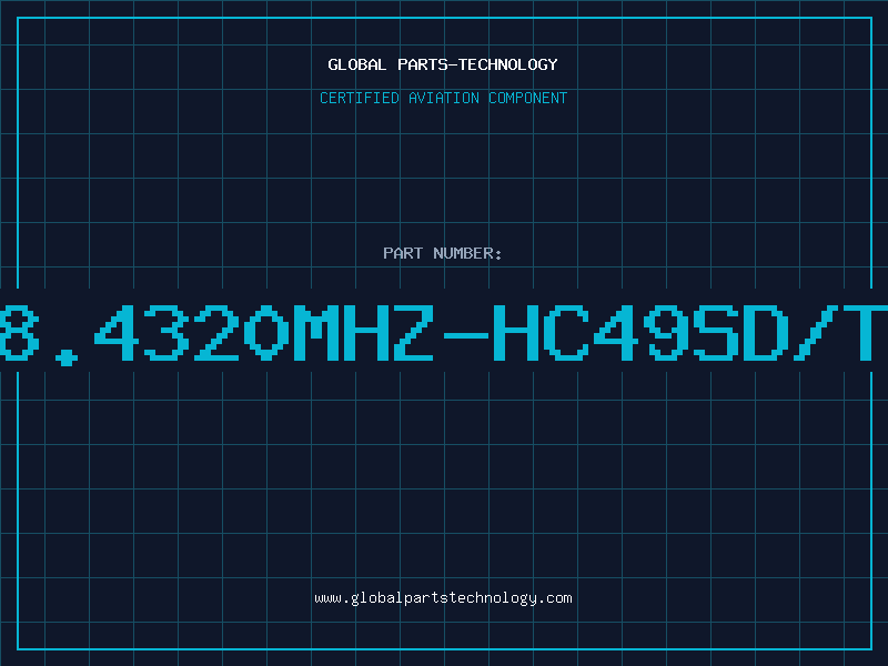 Aviation Part 18.4320MHZ-HC49SD/TR