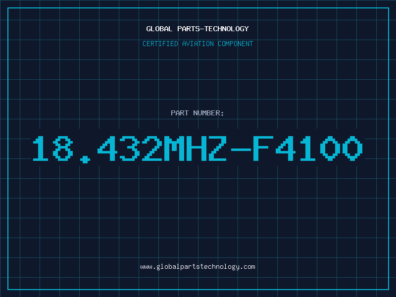 Aviation Part 18.432MHZ-F4100