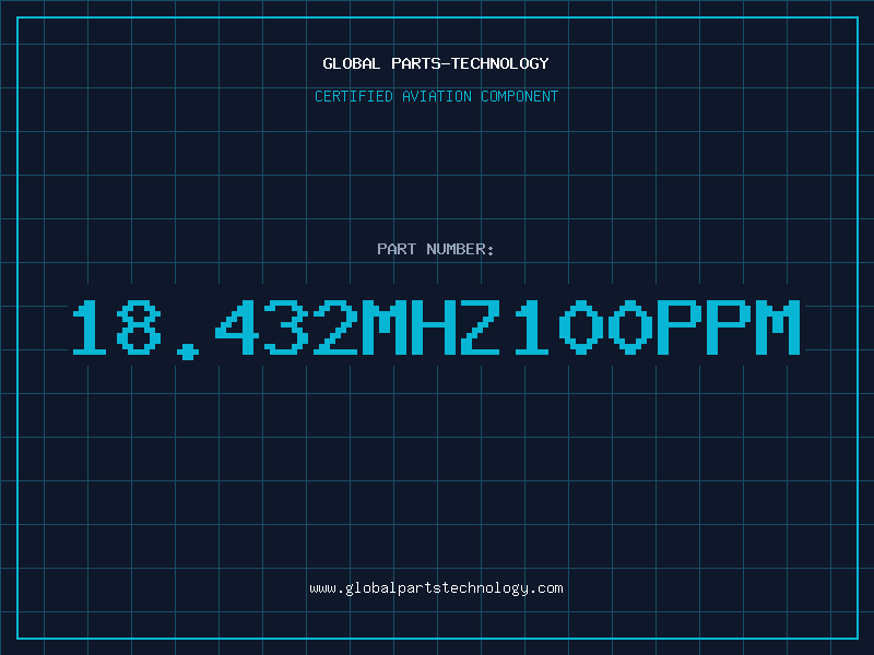 Aviation Part 18.432MHZ100PPM