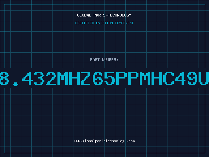 Aviation Part 18.432MHZ65PPMHC49UM