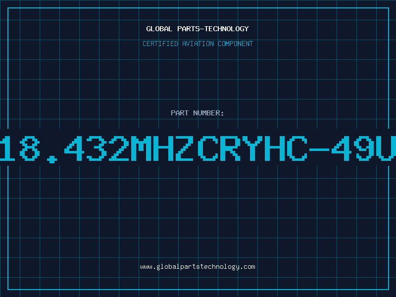 Aviation Part 18.432MHZCRYHC-49U