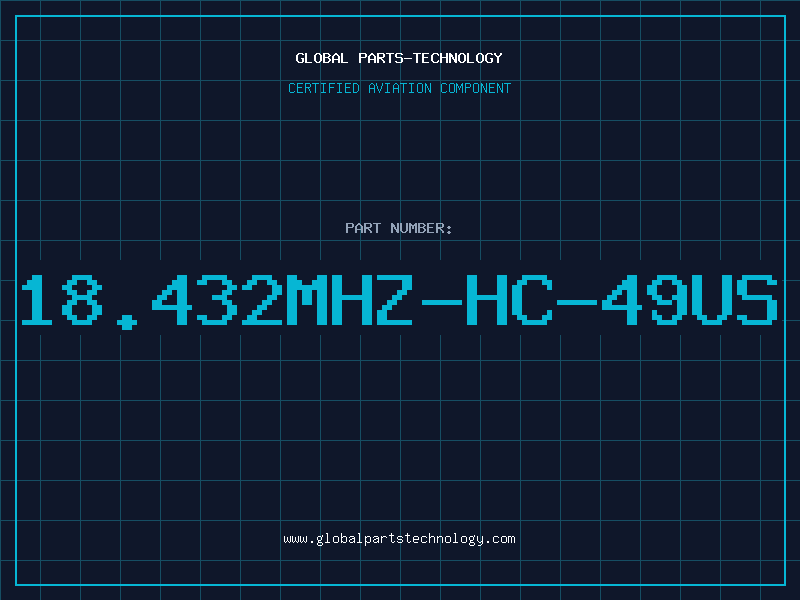 Aviation Part 18.432MHz-HC-49US