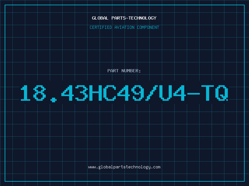 Aviation Part 18.43HC49/U4-TQ