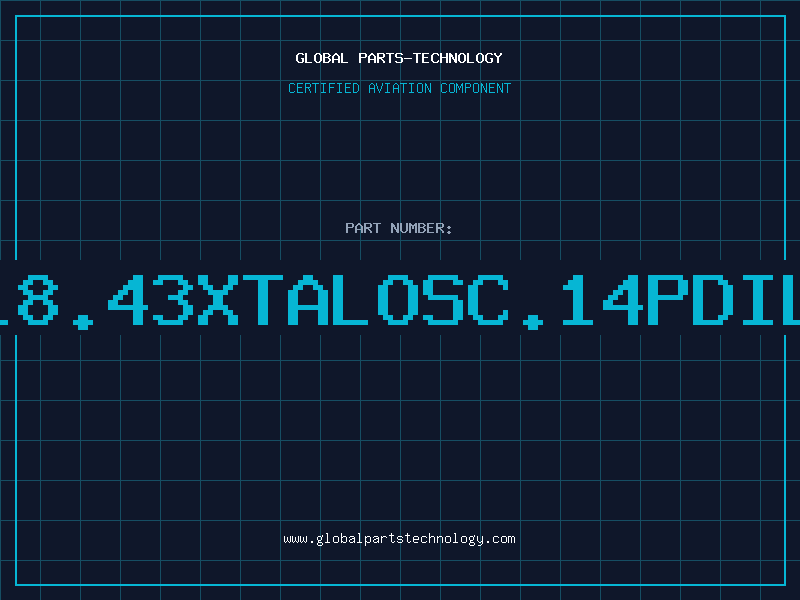 Aviation Part 18.43XTALOSC.14PDIL
