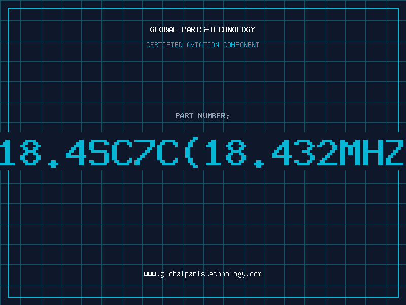 Aviation Part 18.4SC7C18.432MHz