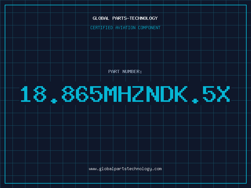 Aviation Part 18.865MHZNDK.5X