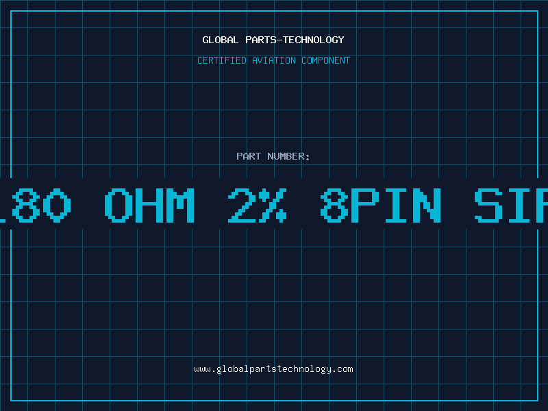 Aviation Part 180 OHM 2% 8PIN SIP