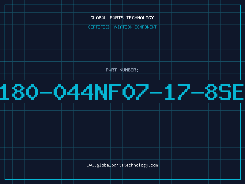 Aviation Part 180-044NF07-17-8SE