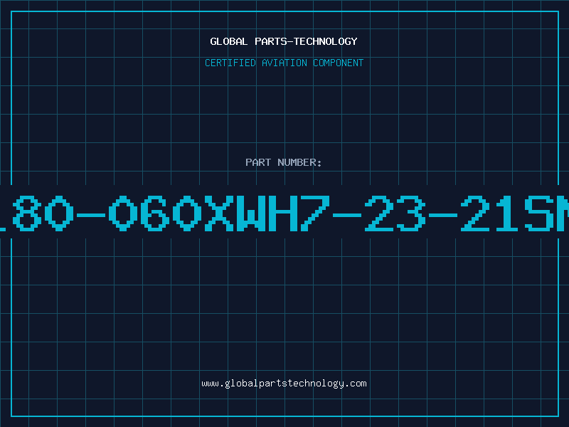 Aviation Part 180-060XWH7-23-21SN