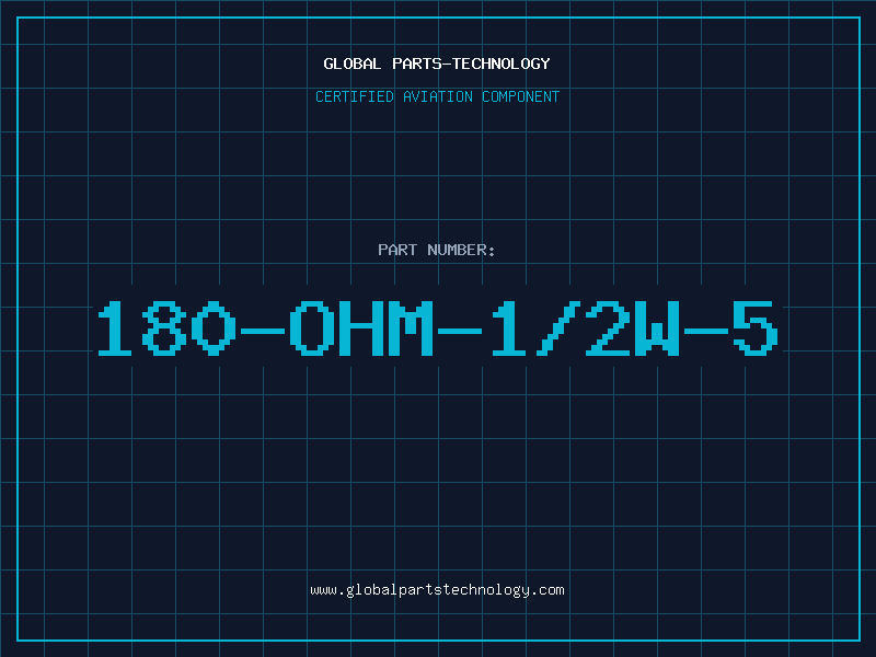 Aviation Part 180-OHM-1/2W-5