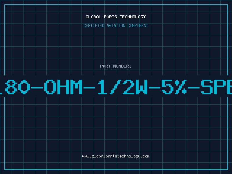 Aviation Part 180-OHM-1/2W-5%-SPE