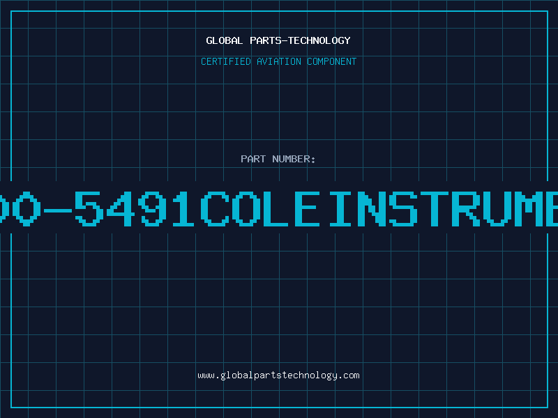 Aviation Part 1800-5491COLEINSTRUMENT