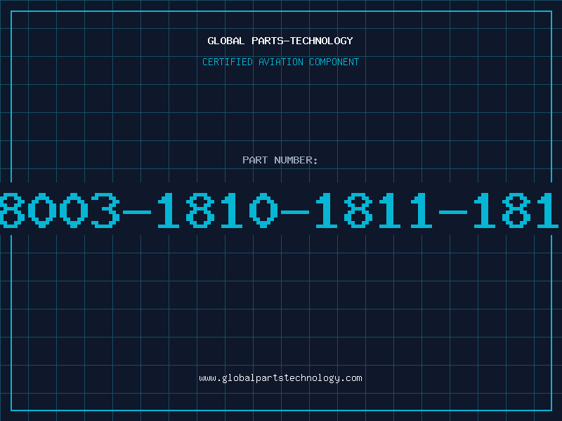 Aviation Part 18003-1810-1811-1812