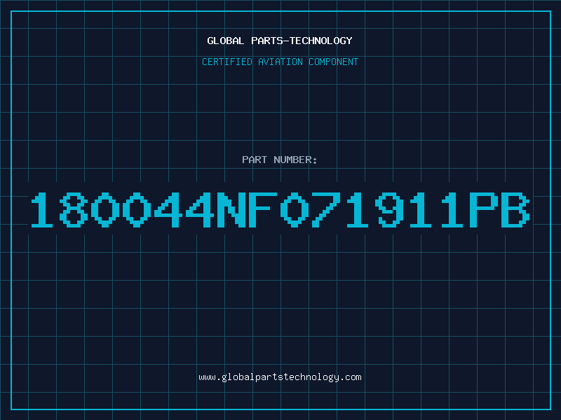 Aviation Part 180044NF071911PB