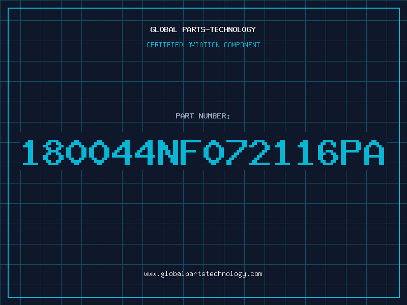 Aviation Part 180044NF072116PA