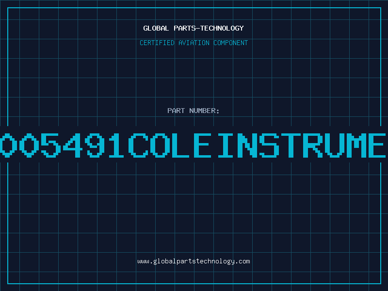 Aviation Part 18005491COLEINSTRUMENT