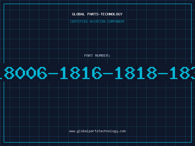 Aviation Part 18006-1816-1818-183