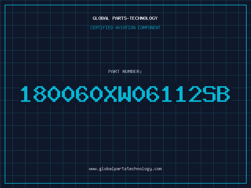 Aviation Part 180060XW06112SB