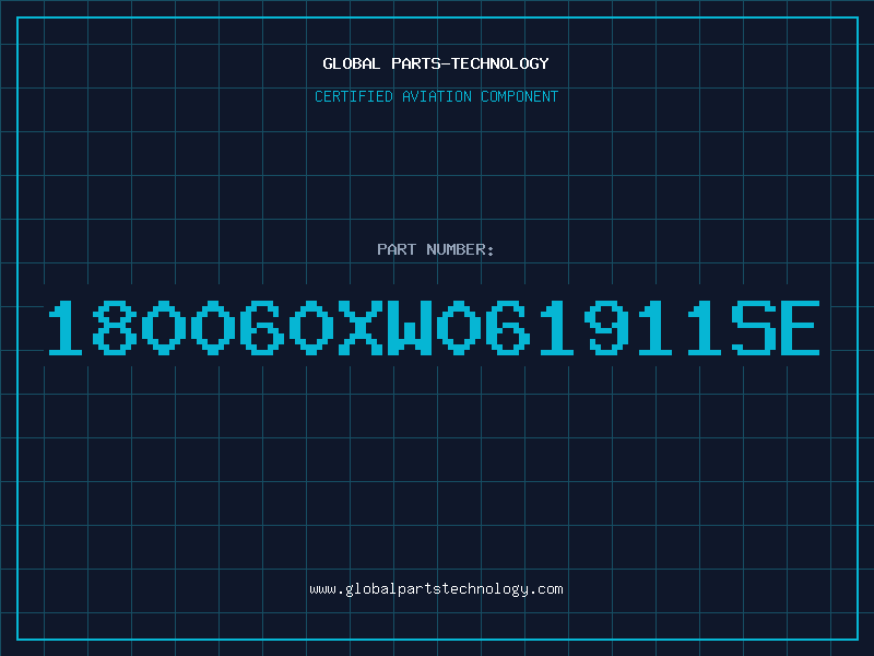 Aviation Part 180060XW061911SE