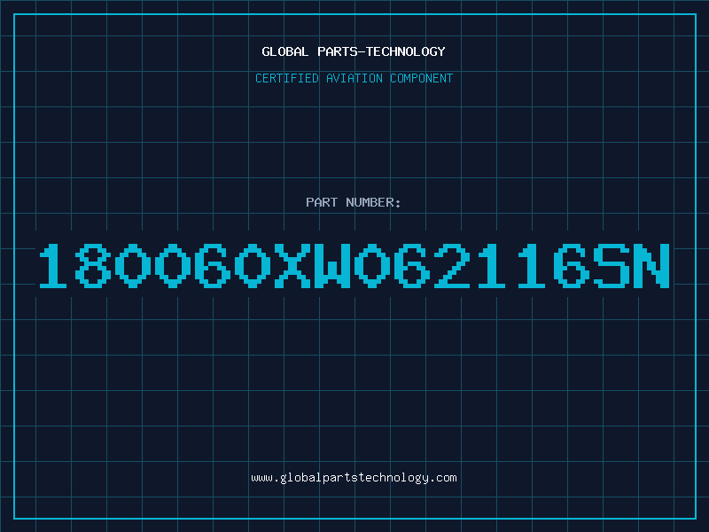 Aviation Part 180060XW062116SN