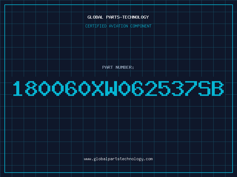 Aviation Part 180060XW062537SB
