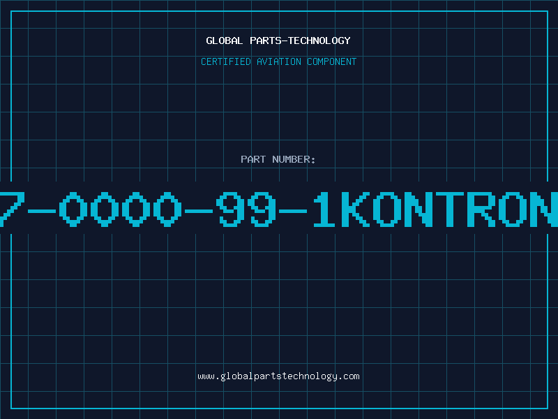 Aviation Part 18007-0000-99-1KONTRON-909