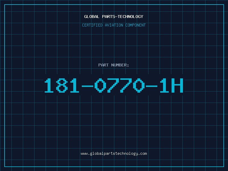 Aviation Part 181-0770-1H