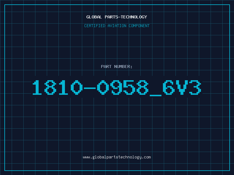 Aviation Part 1810-0958_6V3