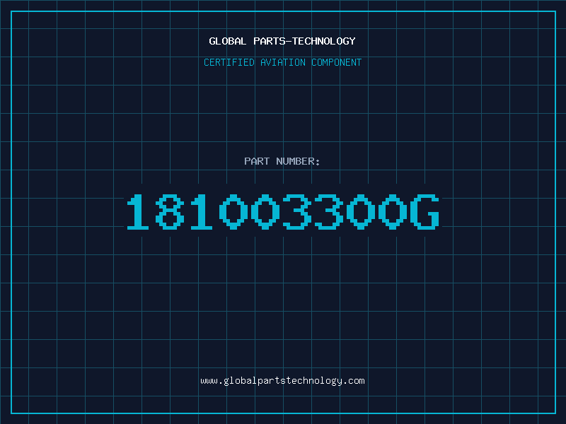 Aviation Part 181003300G