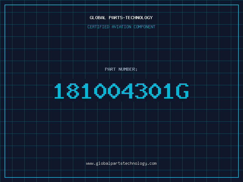 Aviation Part 181004301G