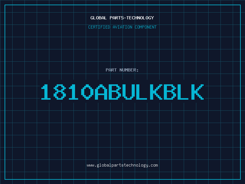 Aviation Part 1810ABULKBLK