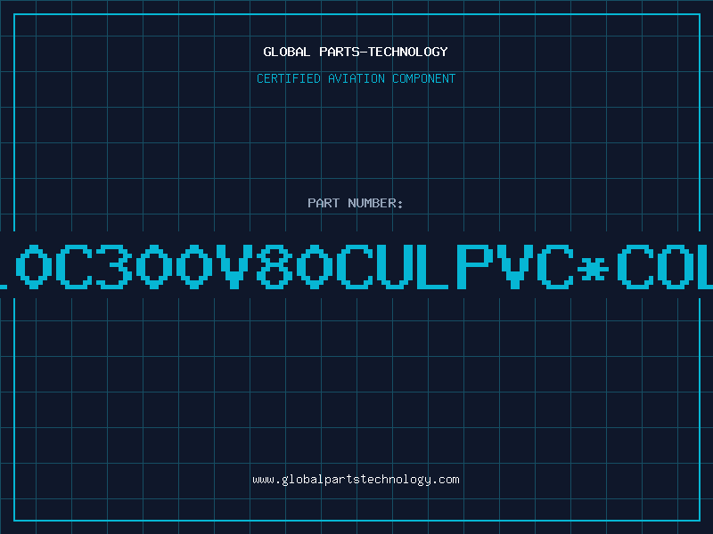 Aviation Part 1810C300V80CULPVC*COLOR