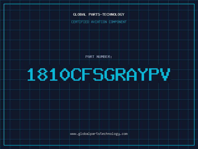 Aviation Part 1810CFSGRAYPV