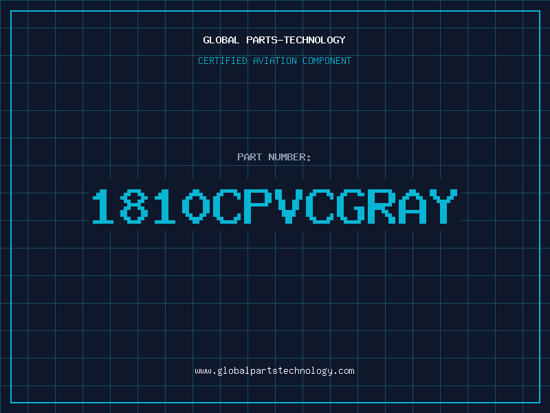 Aviation Part 1810CPVCGRAY