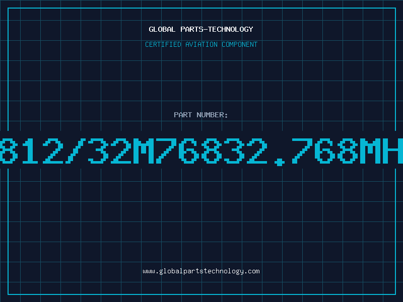 Aviation Part 1812/32M76832.768MHZ