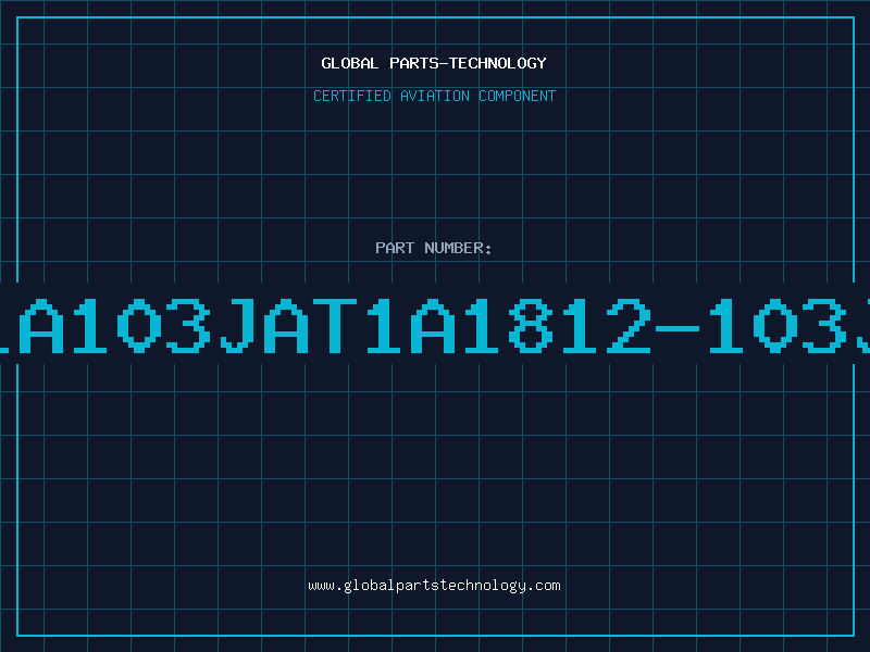 Aviation Part 18121A103JAT1A1812-103J100V