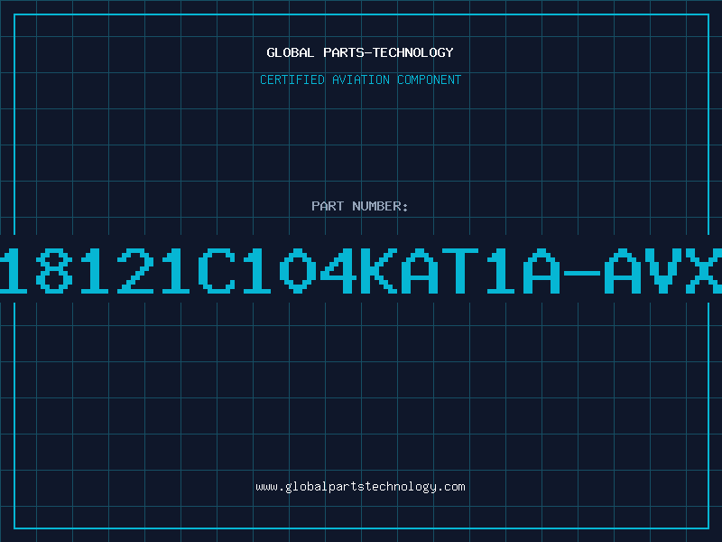 Aviation Part 18121C104KAT1A-AVX