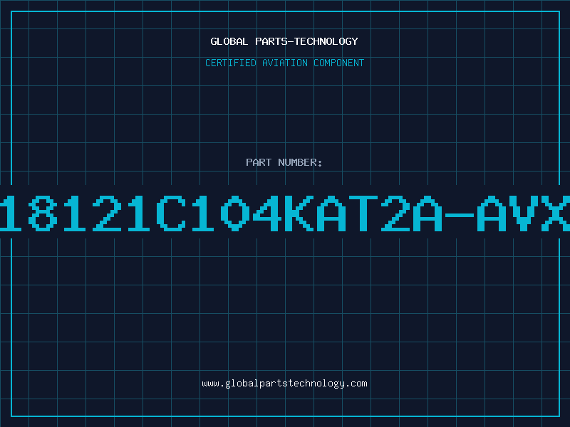 Aviation Part 18121C104KAT2A-AVX