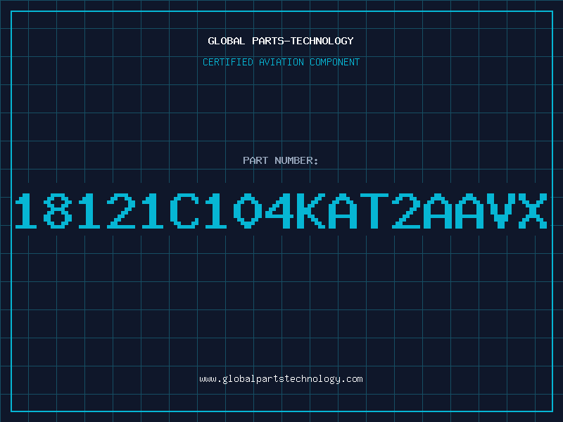 Aviation Part 18121C104KAT2AAVX