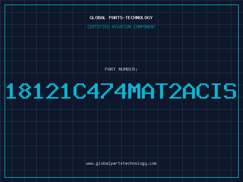 Aviation Part 18121C474MAT2ACIS