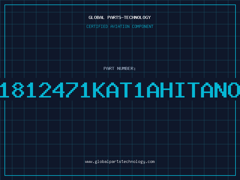 Aviation Part 1812471KAT1AHITANO