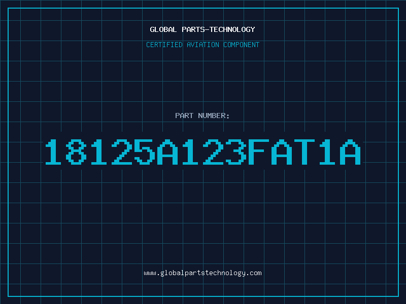 Aviation Part 18125A123FAT1A